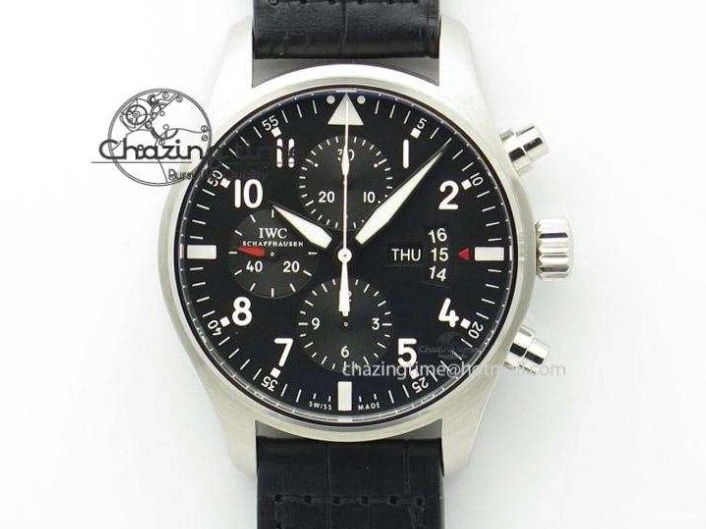 MIROTIME 1224 Fashionable Portofino IW458101 Diamond Bezel SS MK 1:1 Best Edition Blue Dial On Blue Leather Strap MIYOTA 7169